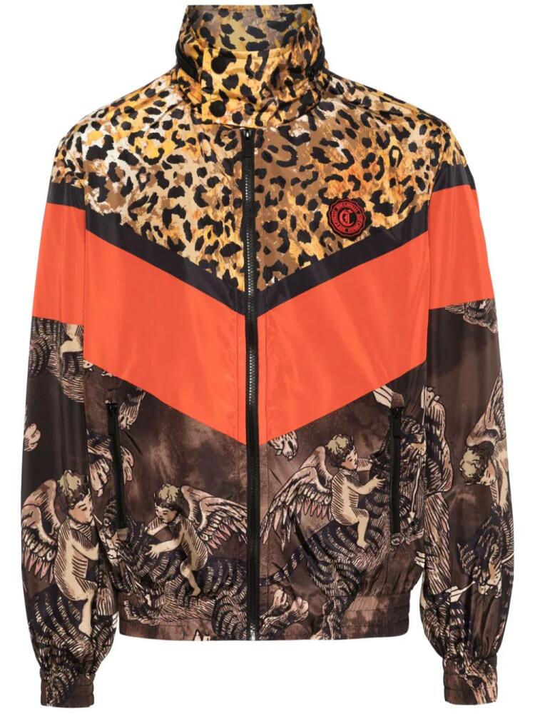 Just Cavalli Angel Tiger-print bomber jacket - Brown Cover