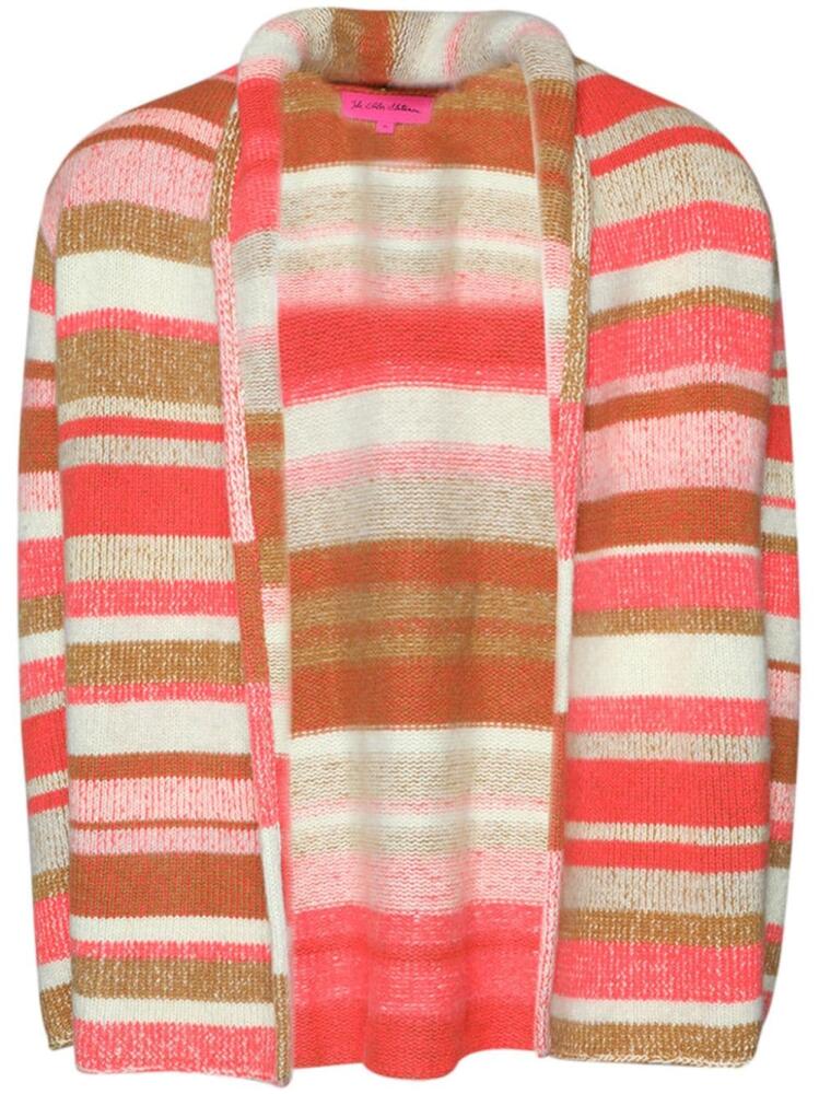 The Elder Statesman Stripe Italy cardigan - Orange Cover