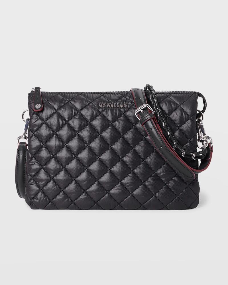 MZ WALLACE Pippa Large Quilted Zip Crossbody Bag Cover