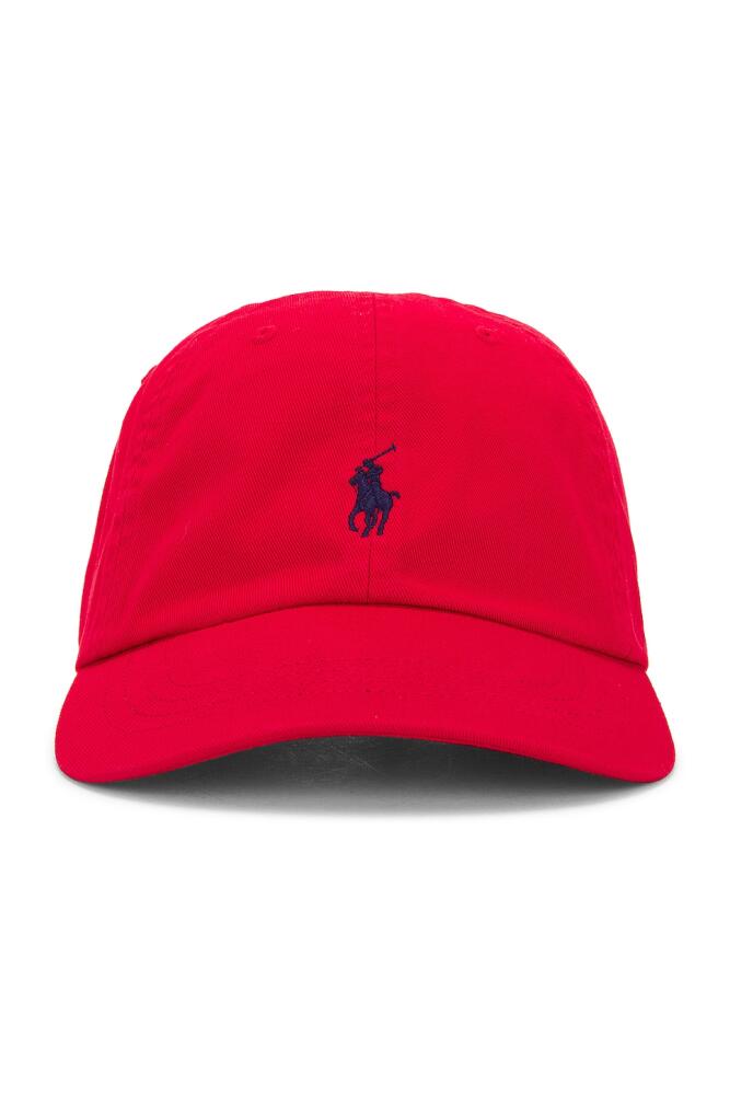 Polo Ralph Lauren Chino Cap in Red Cover