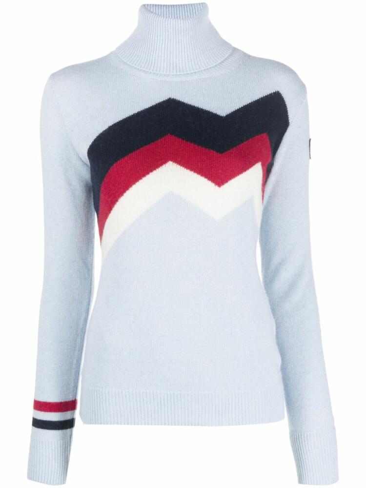 Rossignol Mountain roll-neck sweater - Blue Cover