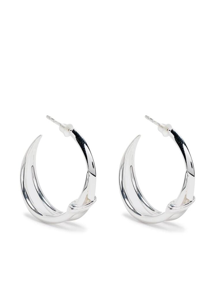 Shaun Leane double looped hoop earrings - Silver Cover