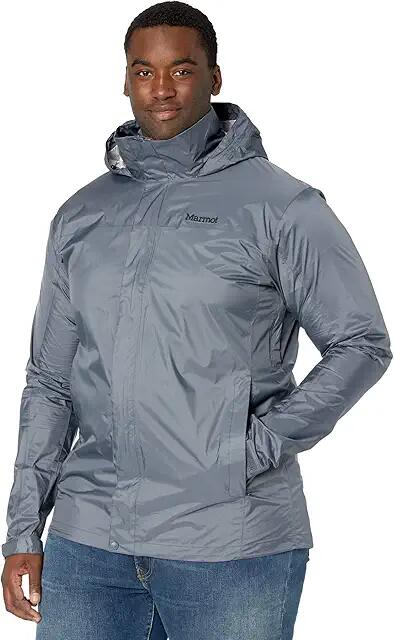 Marmot Big Tall PreCip(c) Eco Jacket (Steel Onyx) Men's Clothing Cover