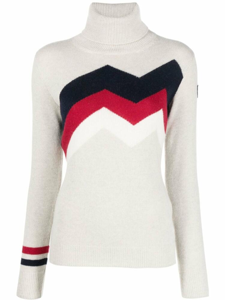 Rossignol Mountain roll-neck sweater - Neutrals Cover