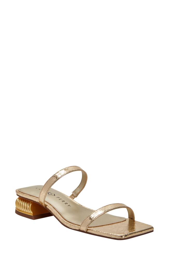 Katy Perry The Framing Slide Sandal in Gold Cover