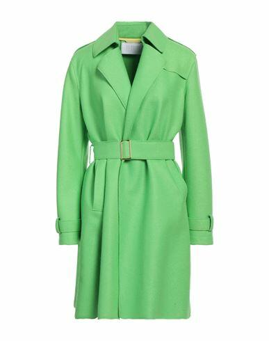 Harris Wharf London Woman Coat Light green Virgin Wool Cover