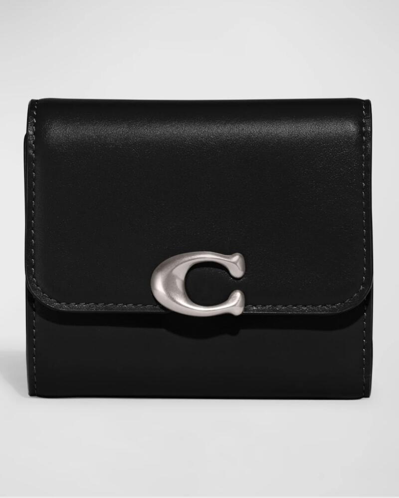 Coach Bandit Trifold Calf Leather Wallet Cover