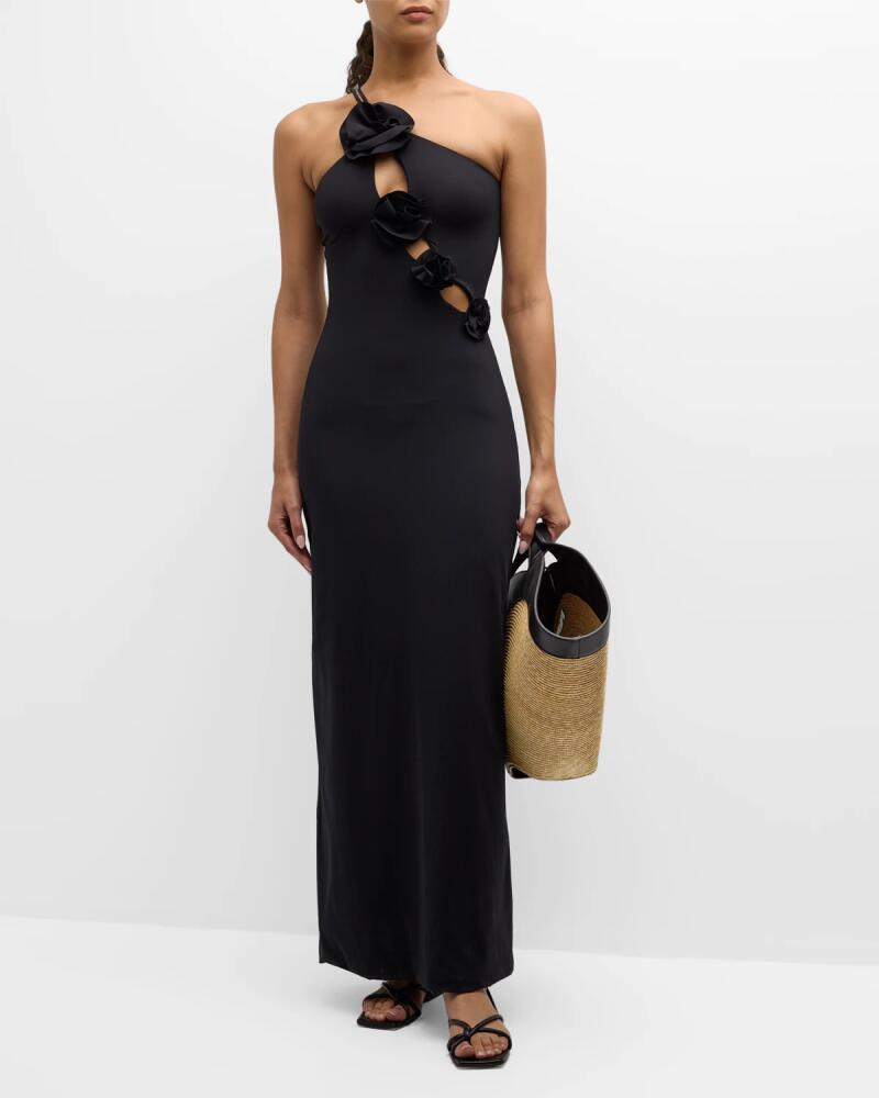 MAYGEL CORONEL Liri Cutout Halter Maxi Dress Cover