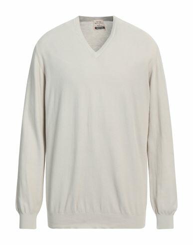 Heritage Man Sweater Beige Cotton Cover