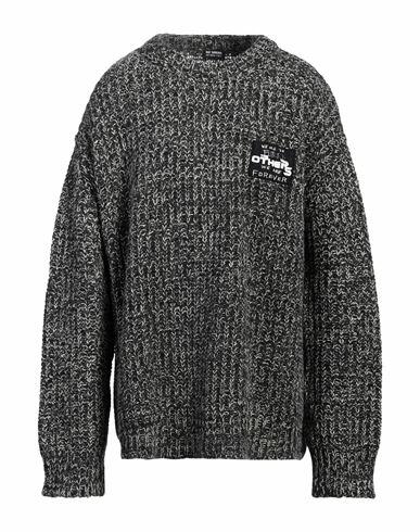 Raf Simons Man Sweater Black Wool, Acrylic, Mohair wool Cover