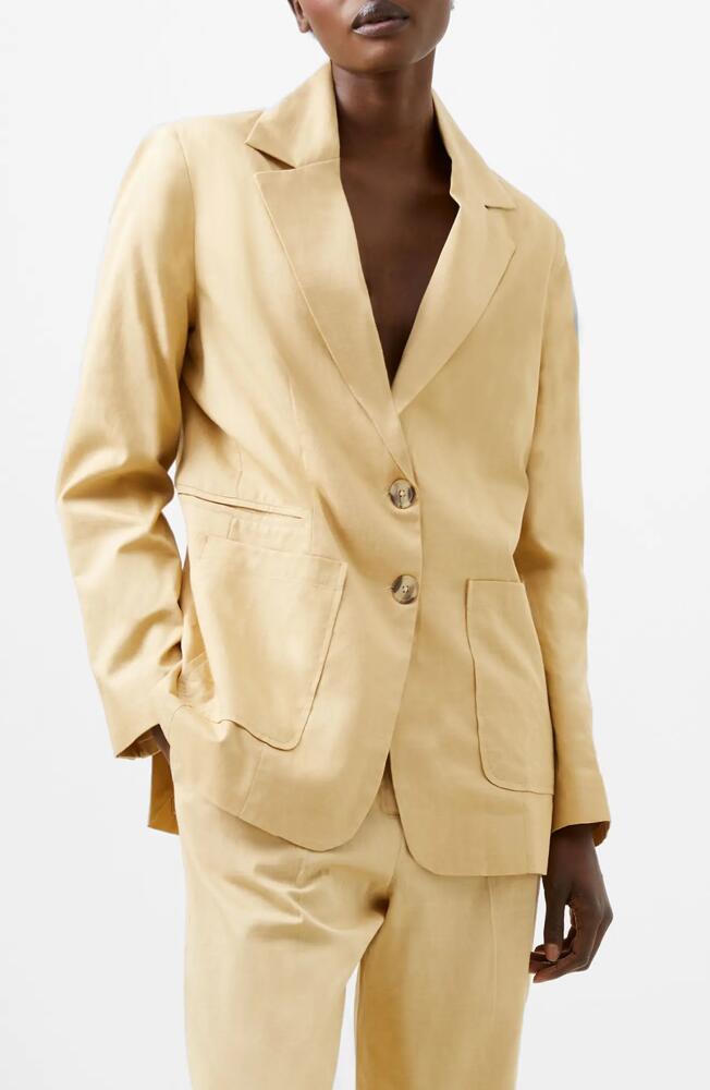 French Connection Alania Blazer in Biscotti Cover