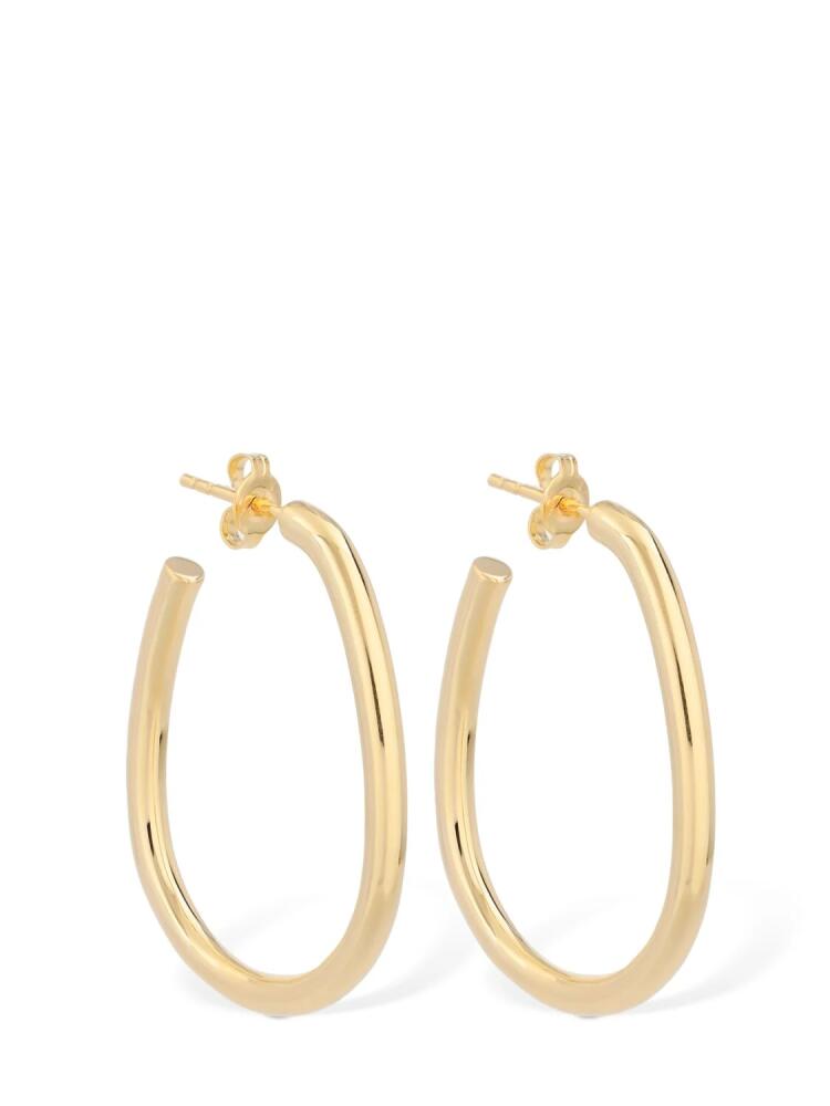 OTIUMBERG Large Oval Hoop Earrings Cover