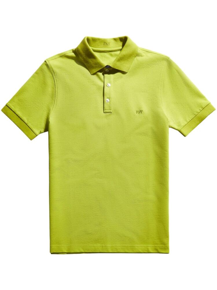 Fay logo-embroidered polo shirt - Green Cover