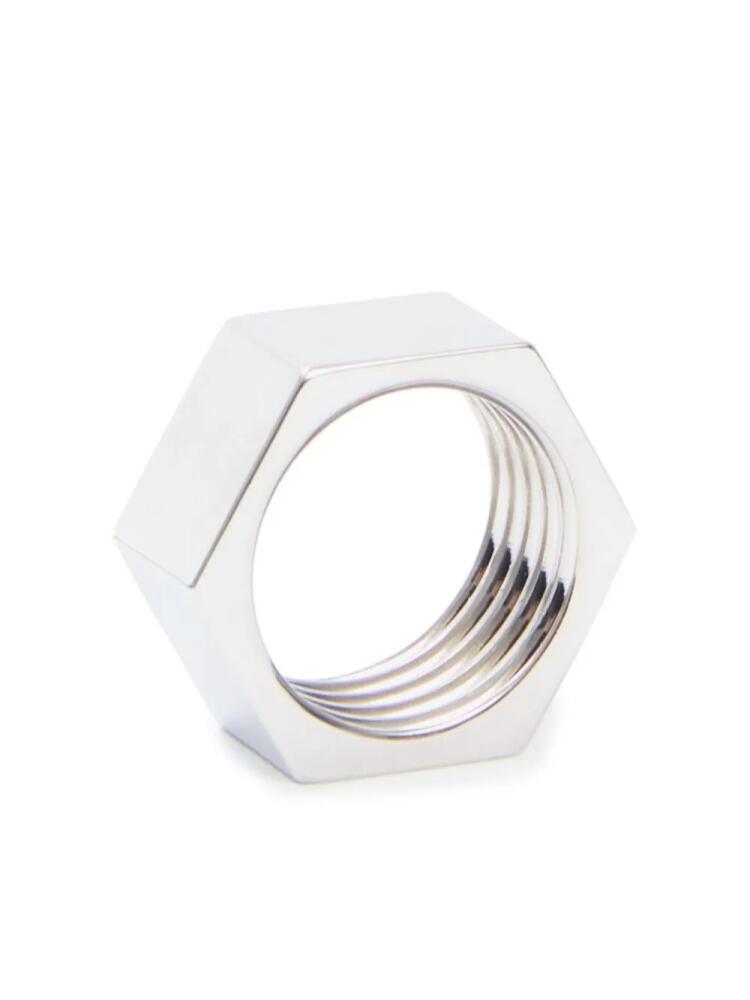 Maison Margiela screw-motif ring - Silver Cover