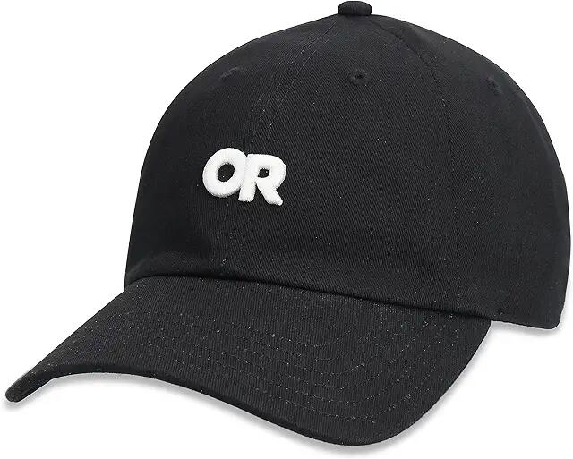 Outdoor Research OR Ball Cap (Black/White) Baseball Caps Cover