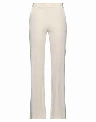 Imperial Woman Pants Cream Polyester, Elastane Cover