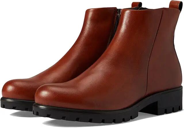 ECCO Modtray Hydromax Ankle Boot (Cognac) Women's Shoes Cover