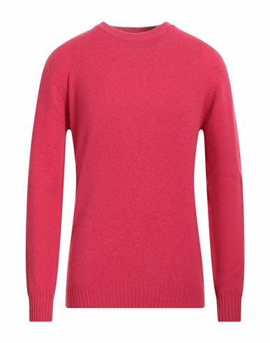 Altea Man Sweater Magenta Virgin Wool Cover