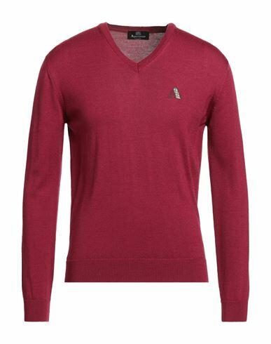 Aquascutum Man Sweater Garnet Virgin Wool, Acrylic Cover