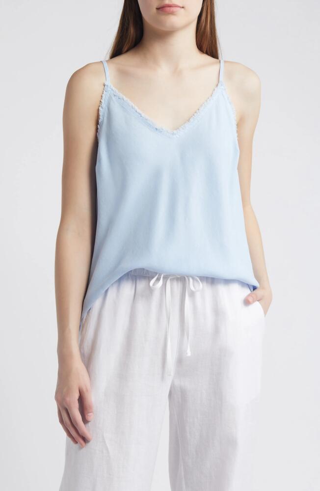 Bella Dahl Frayed Edge Camisole in Blue Oasis Cover