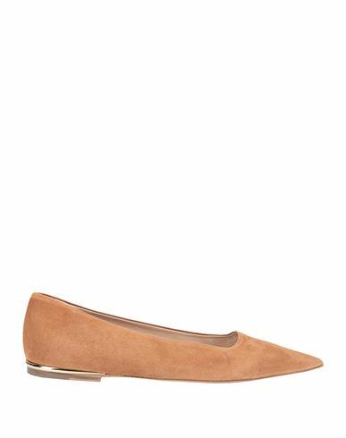 Furla Furla Code Ballerina Woman Ballet flats Camel Soft Leather Cover