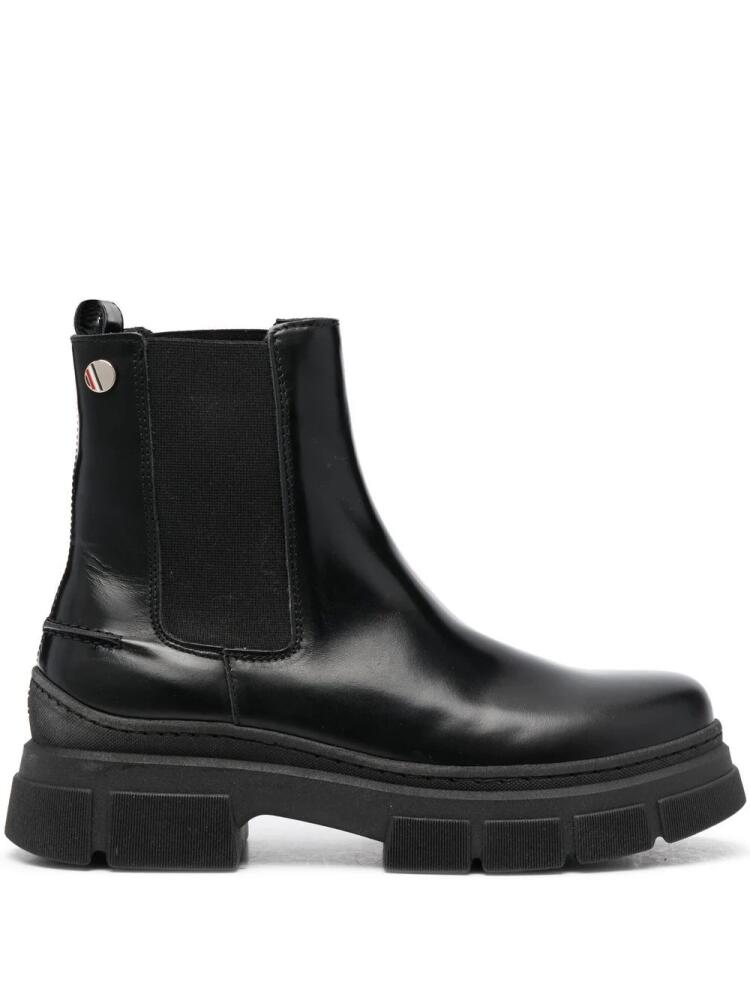 Tommy Hilfiger chunky-sole leather Chelsea boots - Black Cover