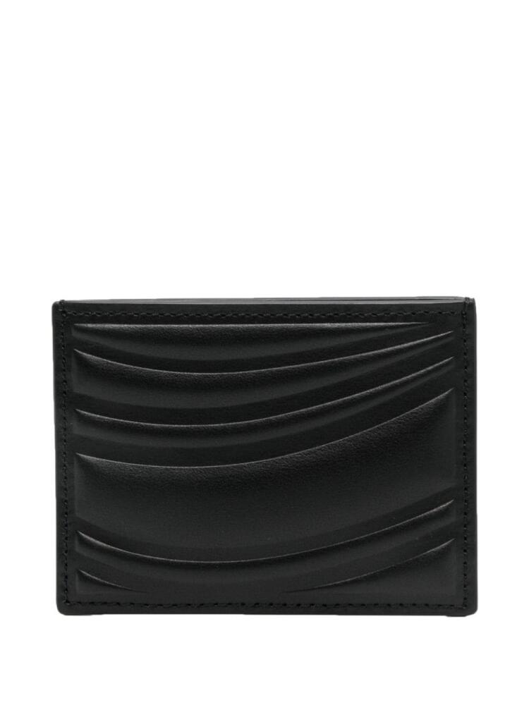 Mugler embossed spiral cardholder - Black Cover