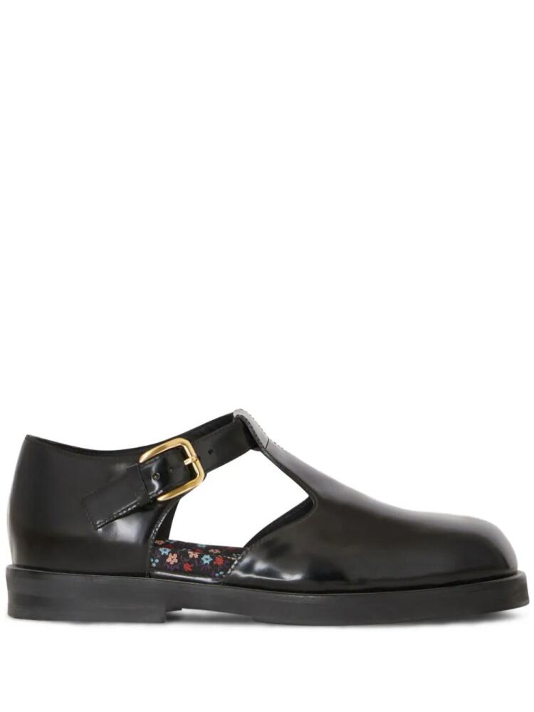 ETRO Mary Jane leather sandals - Black Cover