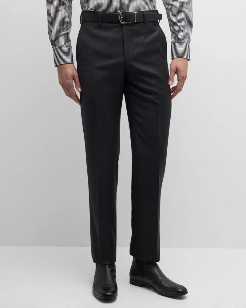 Zanella Men's Devon Wool Serge Trousers Cover