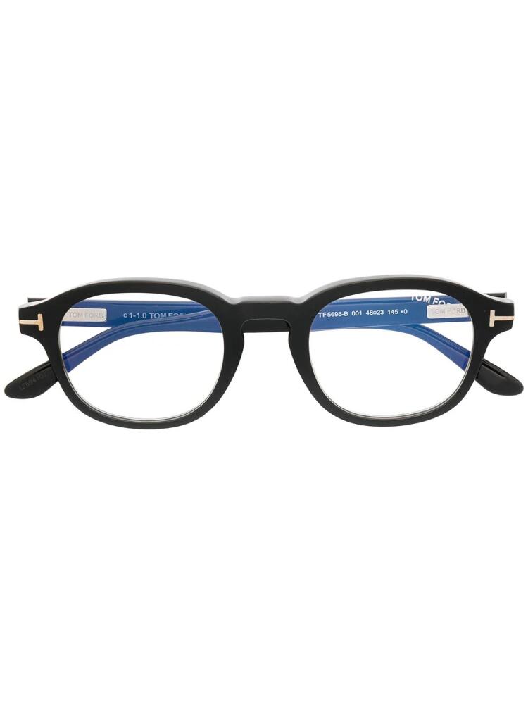 TOM FORD Eyewear round-frame glasses - Black Cover