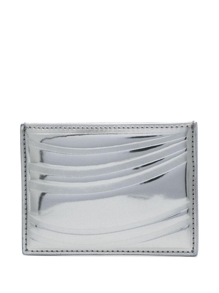 Mugler embossed spiral cardholder - Silver Cover