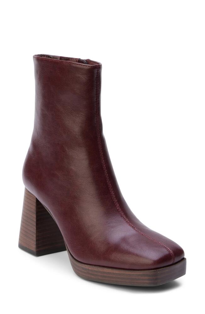 Coconuts by Matisse Duke Platform Bootie in Bordeaux Cover