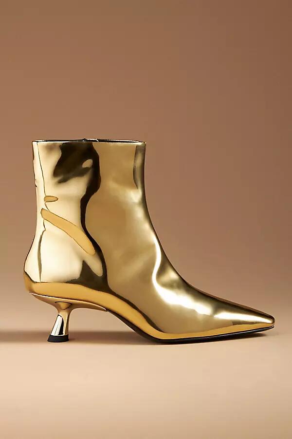 Simon Miller Kuki Chrome Heeled Ankle Boots Cover