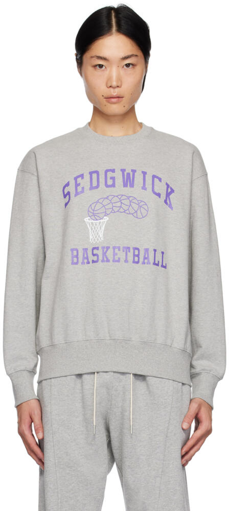 Uniform Bridge Gray 'Basketball' Sweatshirt Cover