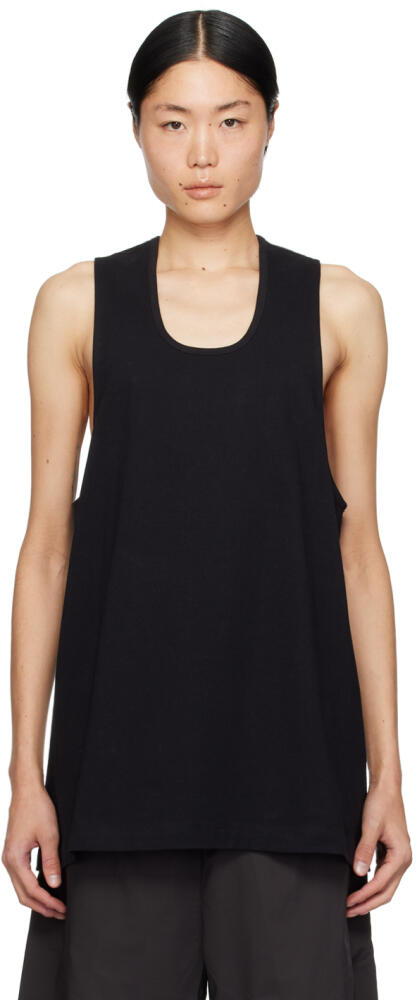 Fear of God Black Scoop Neck Tank Top Cover