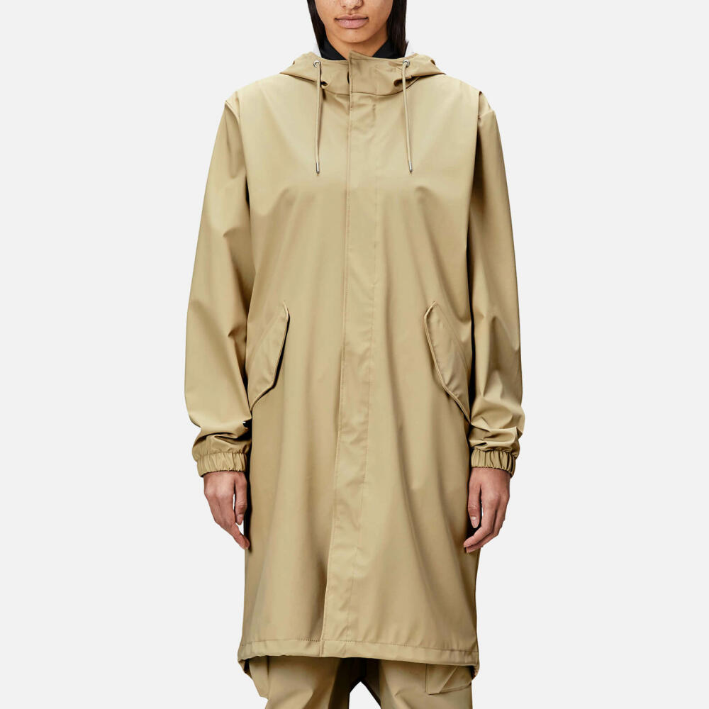 Rains Coated-Shell Fishtail Parka Cover