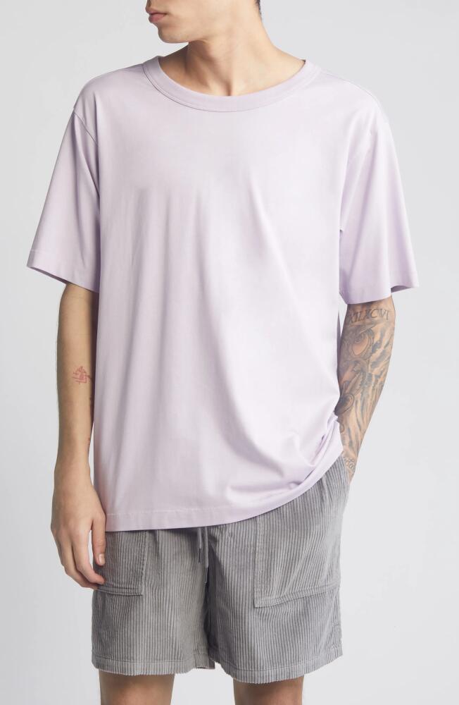 BP. Easy Crewneck Short Sleeve T-Shirt in Purple Frost Cover