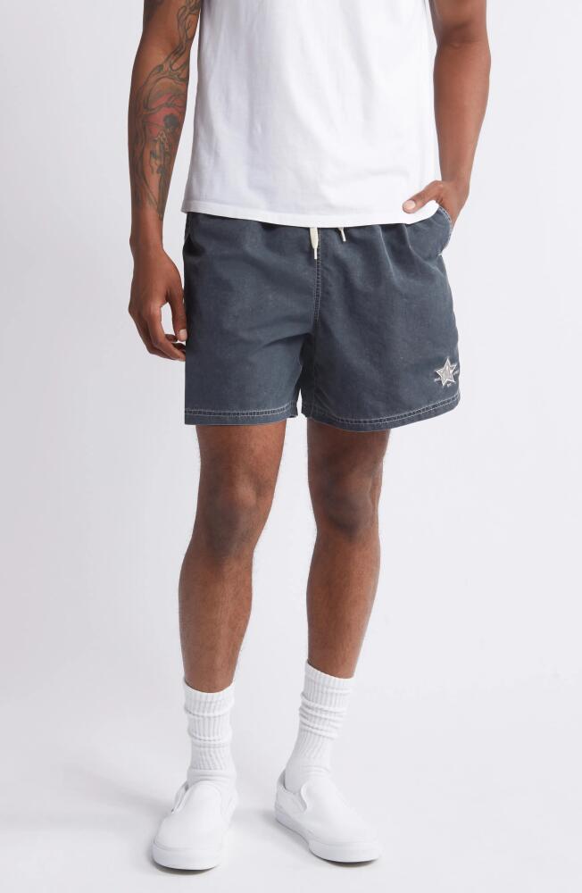 BDG Urban Outfitters Drawstring Shorts in Washed Black Cover