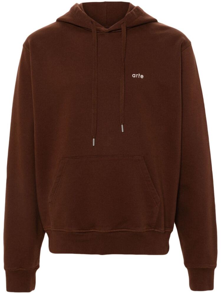 ARTE Blooming Ideas hoodie - Brown Cover