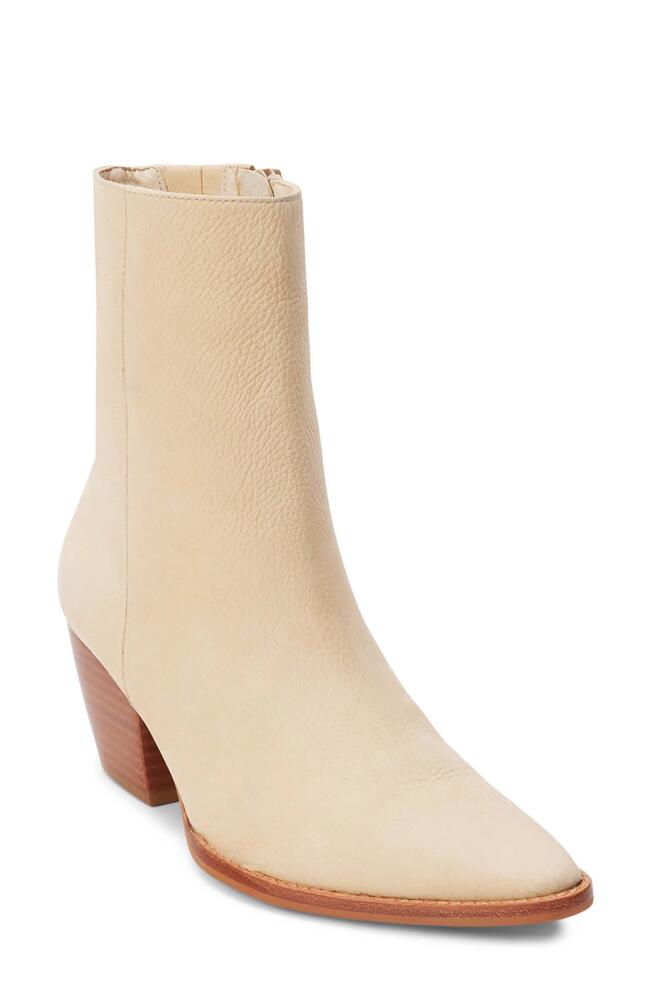 Matisse Caty Western Pointed Toe Bootie in Cream Cover