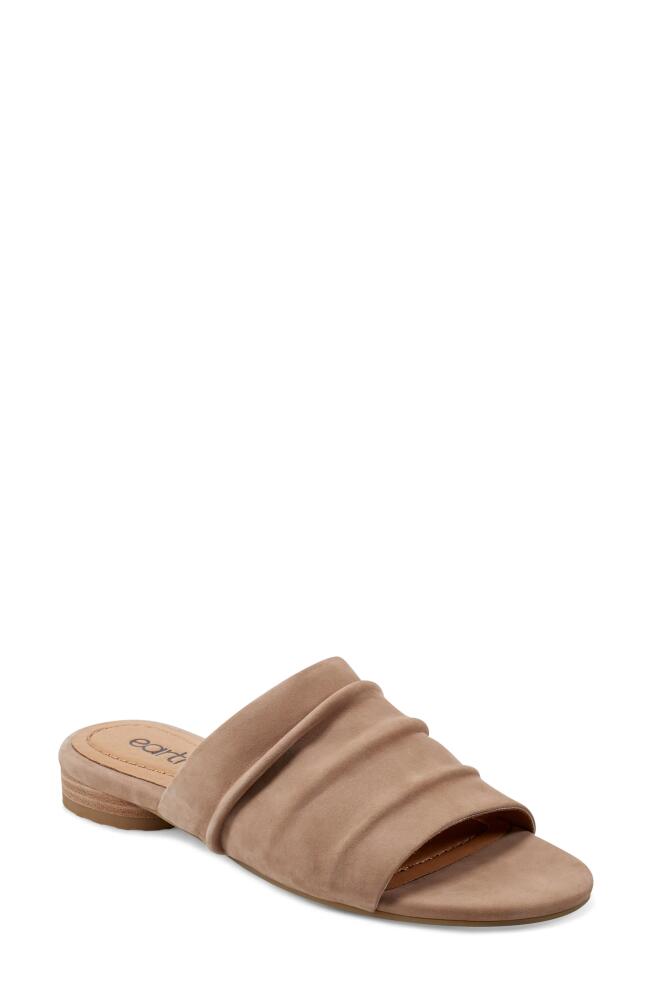 Earth Talma Slide Sandal in Taupe Cover