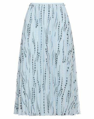 Red Valentino Woman Midi skirt Sky blue Polyester Cover