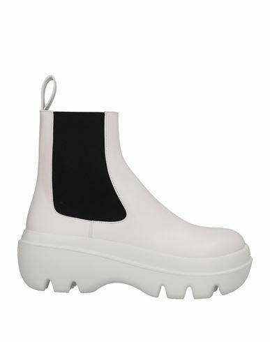 Proenza Schouler Woman Ankle boots White Calfskin Cover