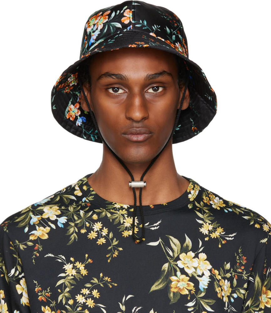 Erdem Black Kallmus Bucket Hat Cover