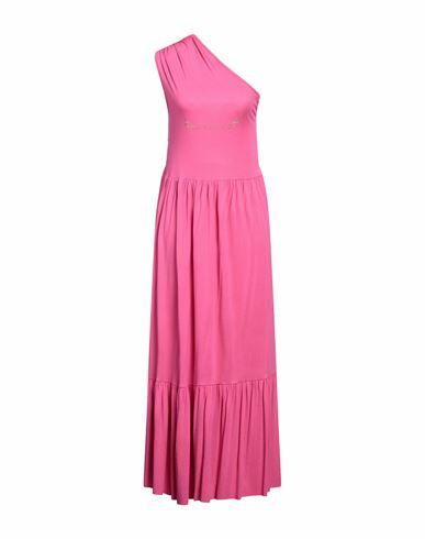 Mangano Woman Maxi dress Fuchsia Cotton Cover