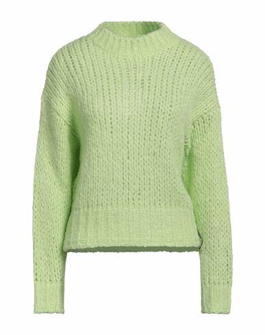 Hinnominate Woman Sweater Light green Acrylic, Polyamide, Alpaca wool, Wool Cover