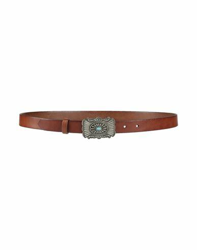 Polo Ralph Lauren Woman Belt Tan Cow leather Cover