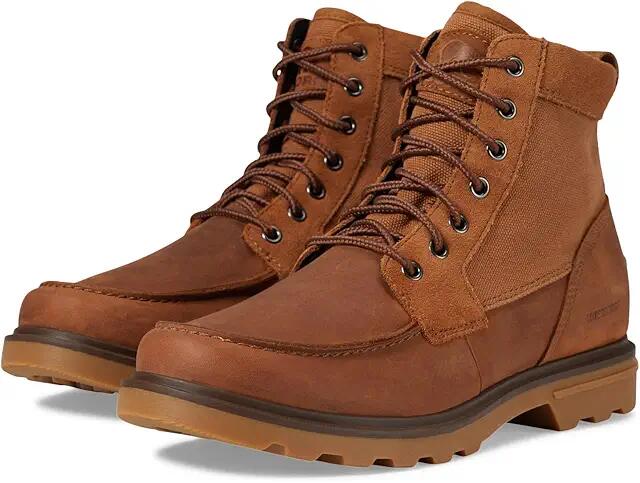 SOREL Carson Moc Waterproof (Velvet Tan/Gum 2) Men's Shoes Cover