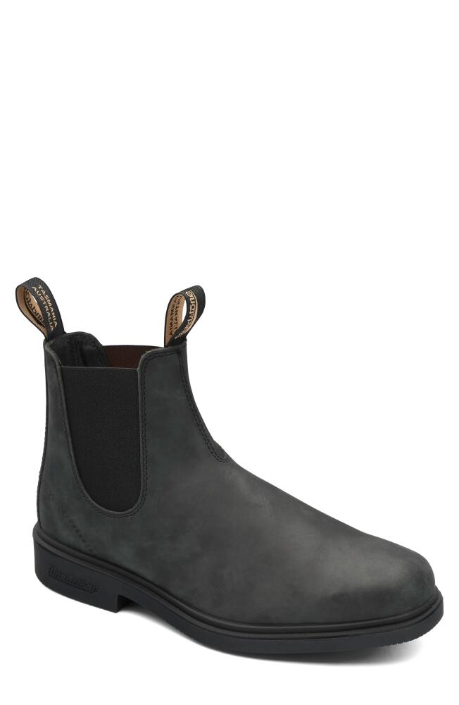 Blundstone Footwear Gender Inclusive Chelsea Boot in Rustic Black Leather Cover