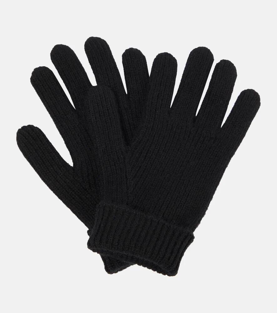 Toteme Ribbed-knit cashmere gloves Cover